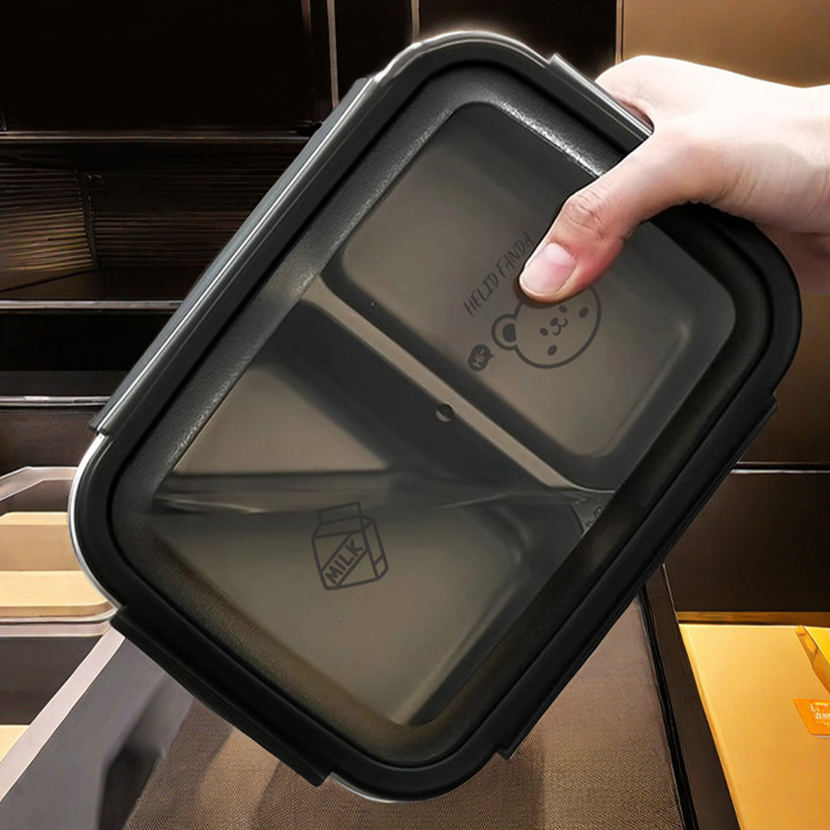 WORTHBUY 2/3 กริด 304 สแตนเลสก - Meal Prep Bowl บทวิจารณ์และราคา