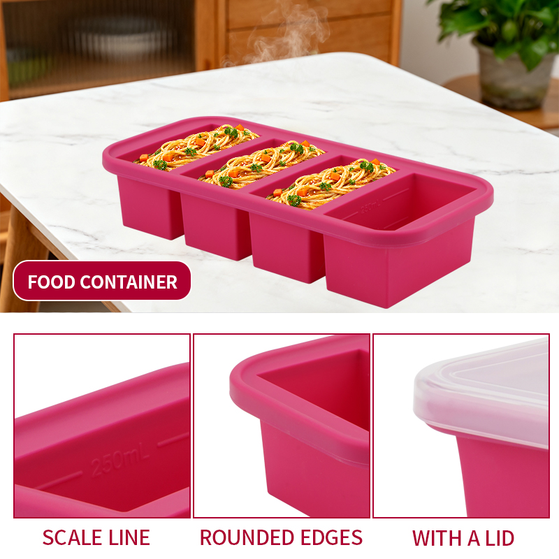 ชุดแม่พิมพ์ซิลิโคนสำหรับแช่แข็ - Meal Prep Template บทวิจารณ์และราคา