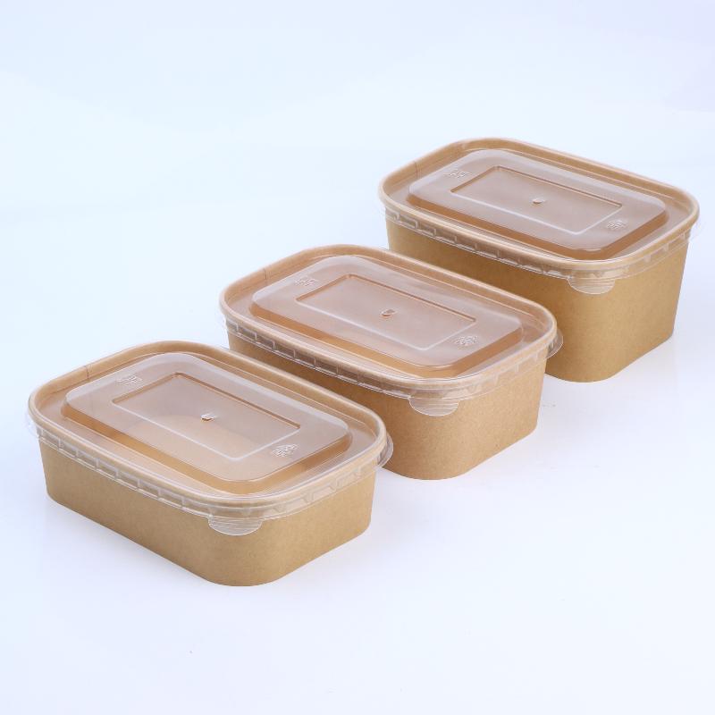 10 ชิ้น กล่องอาหารกระดาษคราฟท์ - Meal Prep Bowl บทวิจารณ์และราคา