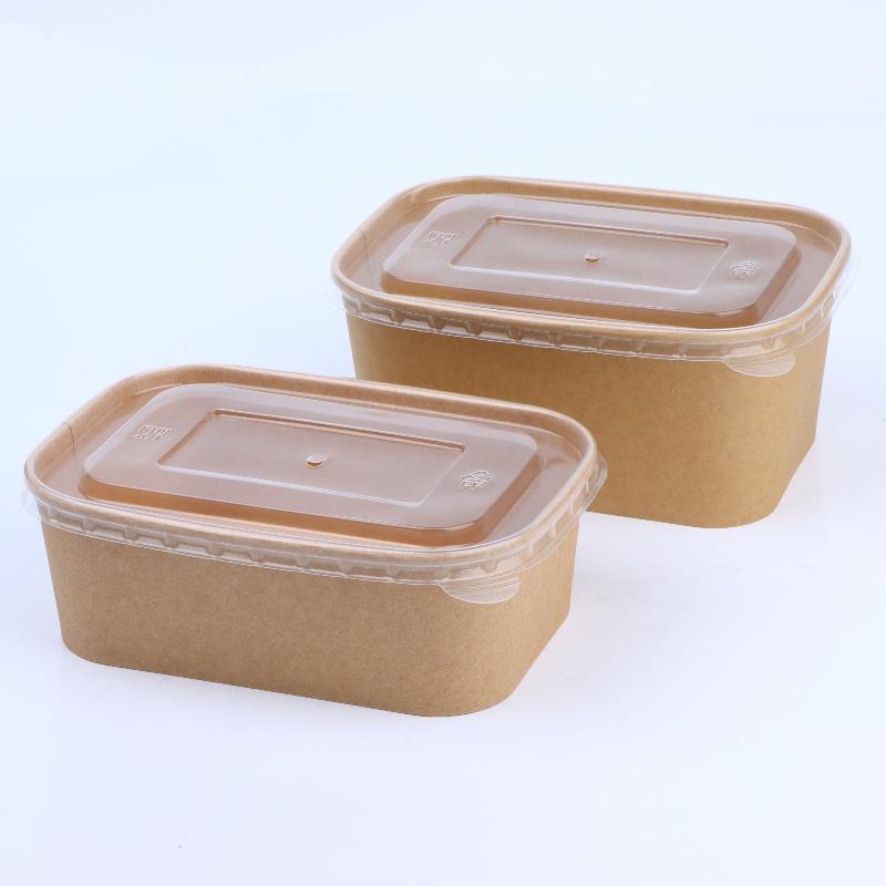 10 ชิ้น กล่องอาหารกระดาษคราฟท์ - Meal Prep Bowl บทวิจารณ์และราคา