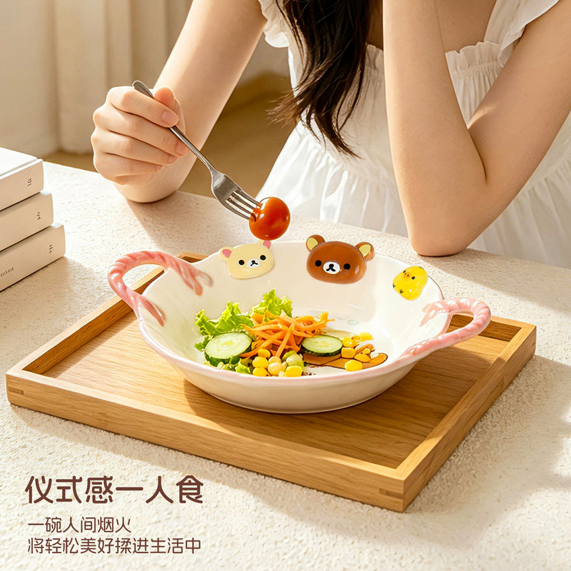 ชามและจานเซรามิกหลากสีสัน แบรน - Meal Prep Bowl บทวิจารณ์และราคา