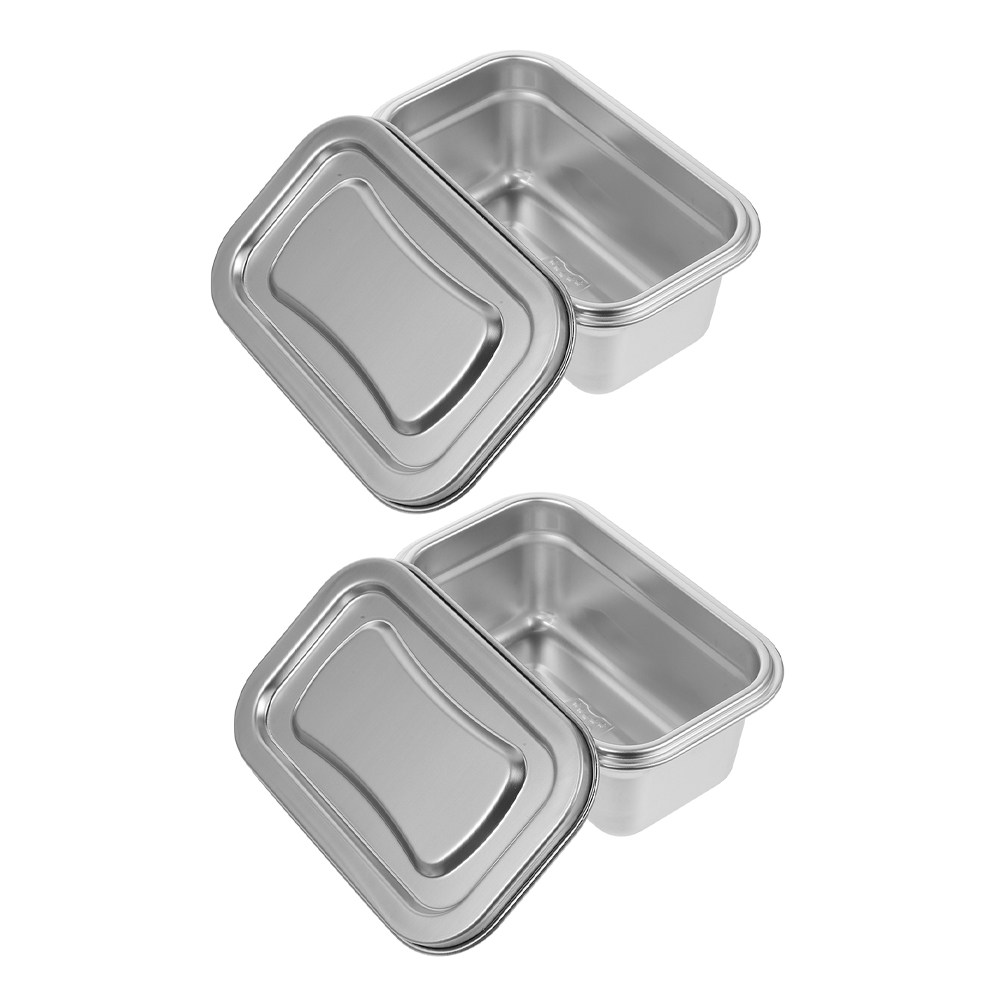 กล่องเก็บไอศกรีมสแตนเลส 2 ชิ้น - Meal Prep Kitchen บทวิจารณ์และราคา