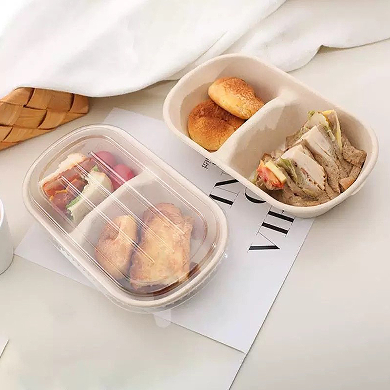 10/50PCS กล่องอาหารแบบใช้แล้วท - Meal Prep Bowl บทวิจารณ์และราคา
