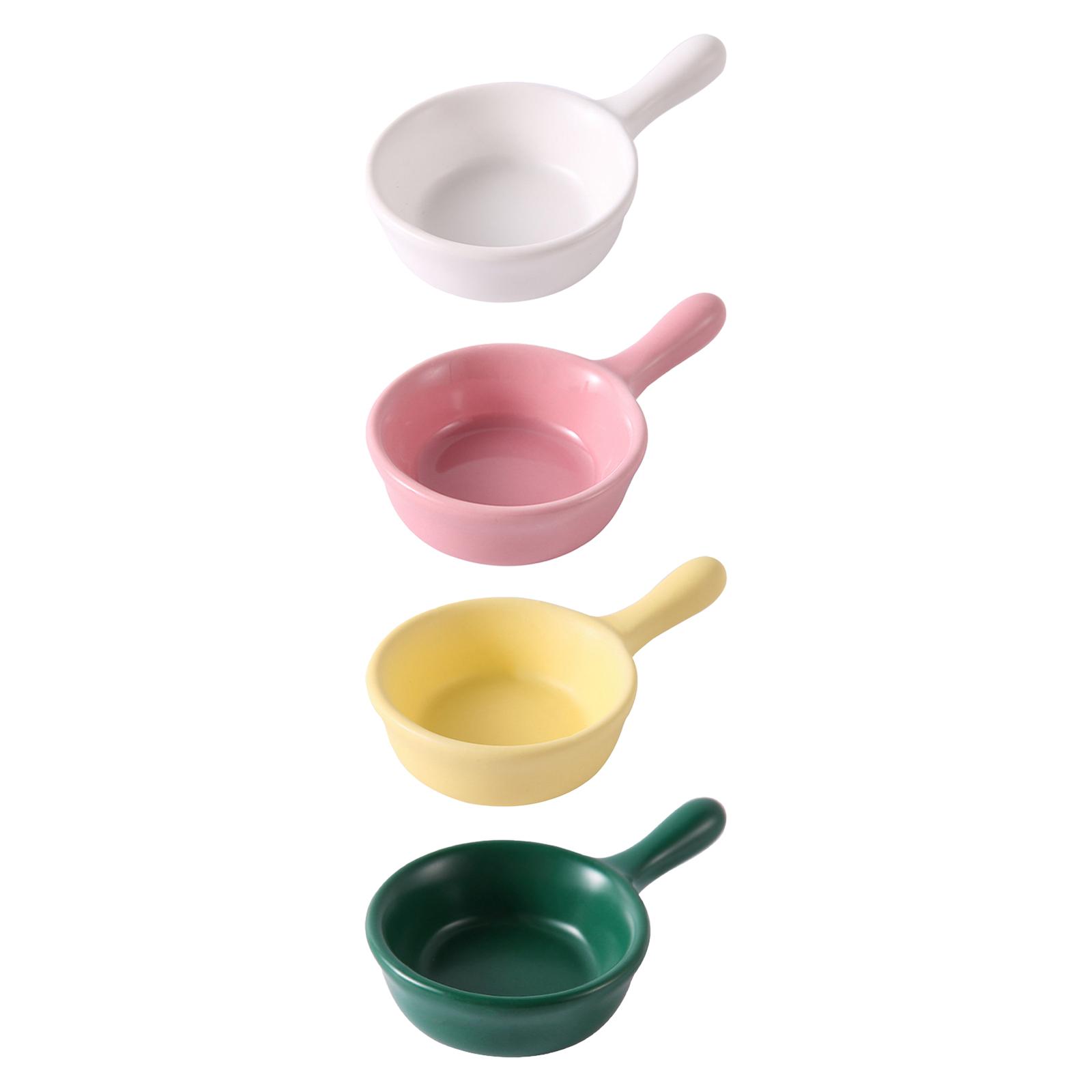 จานซอสปรุงรสพอร์ซเลนจานซอสถั่ว - Sauce Dipping Cup บทวิจารณ์และราคา