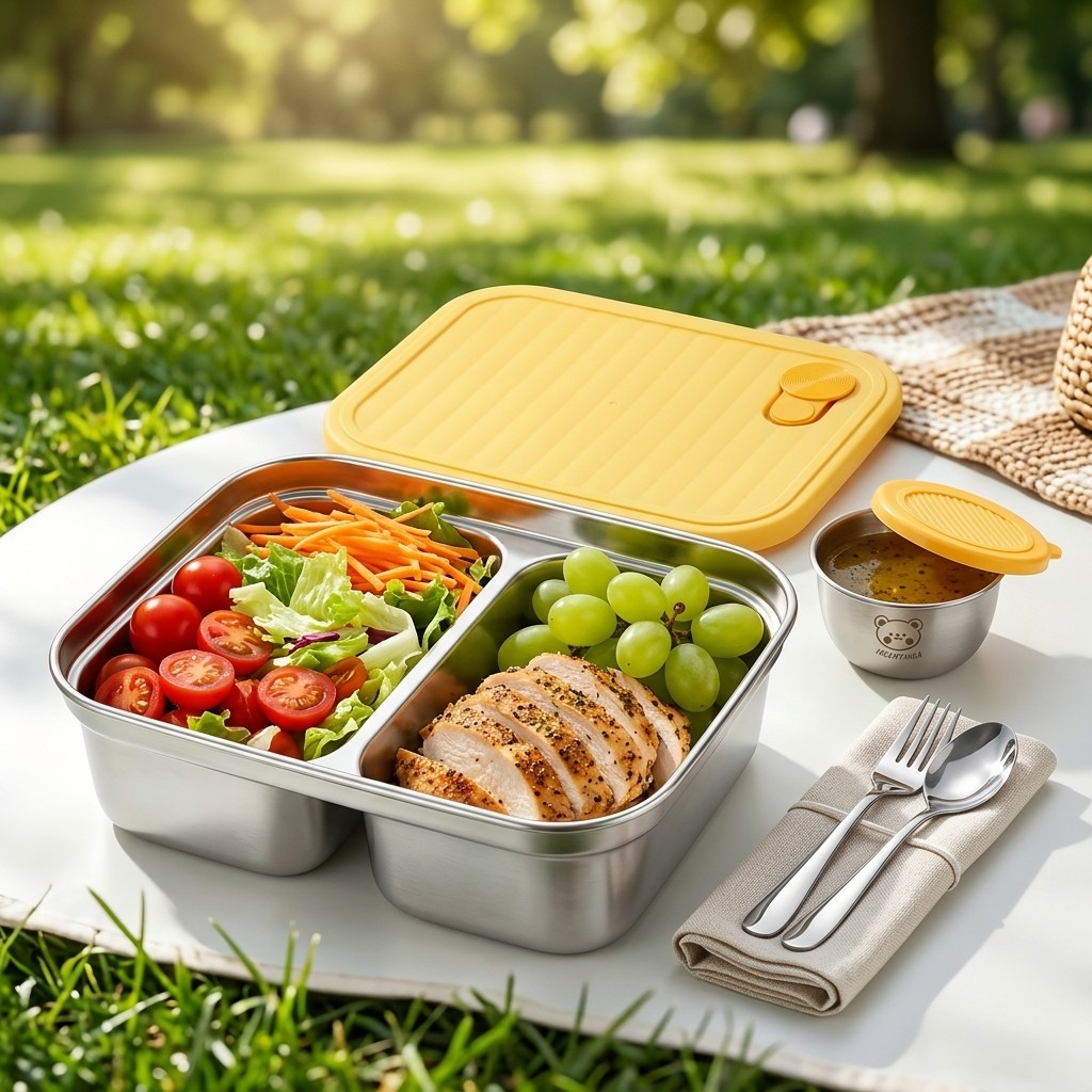 กล่องอาหารกลางวันสแตนเลส 304 แ - Meal Prep Bowl บทวิจารณ์และราคา